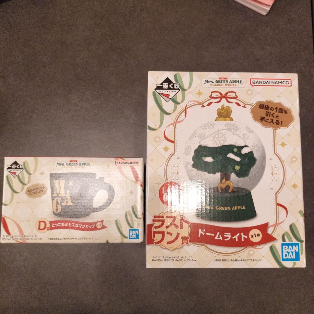 一番くじ　Mrs. GREEN APPLE ラストワン賞　D賞 マグカップ