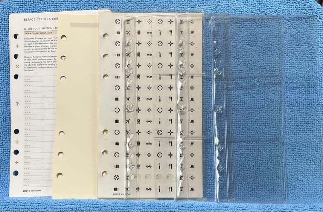 Louis Vuitton エピレザー 手帳カバー 黒　アジェンダ MM？