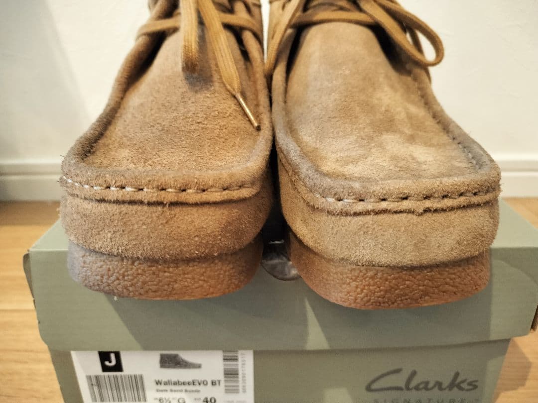 靴 Clarks WallabeeEVO Bt