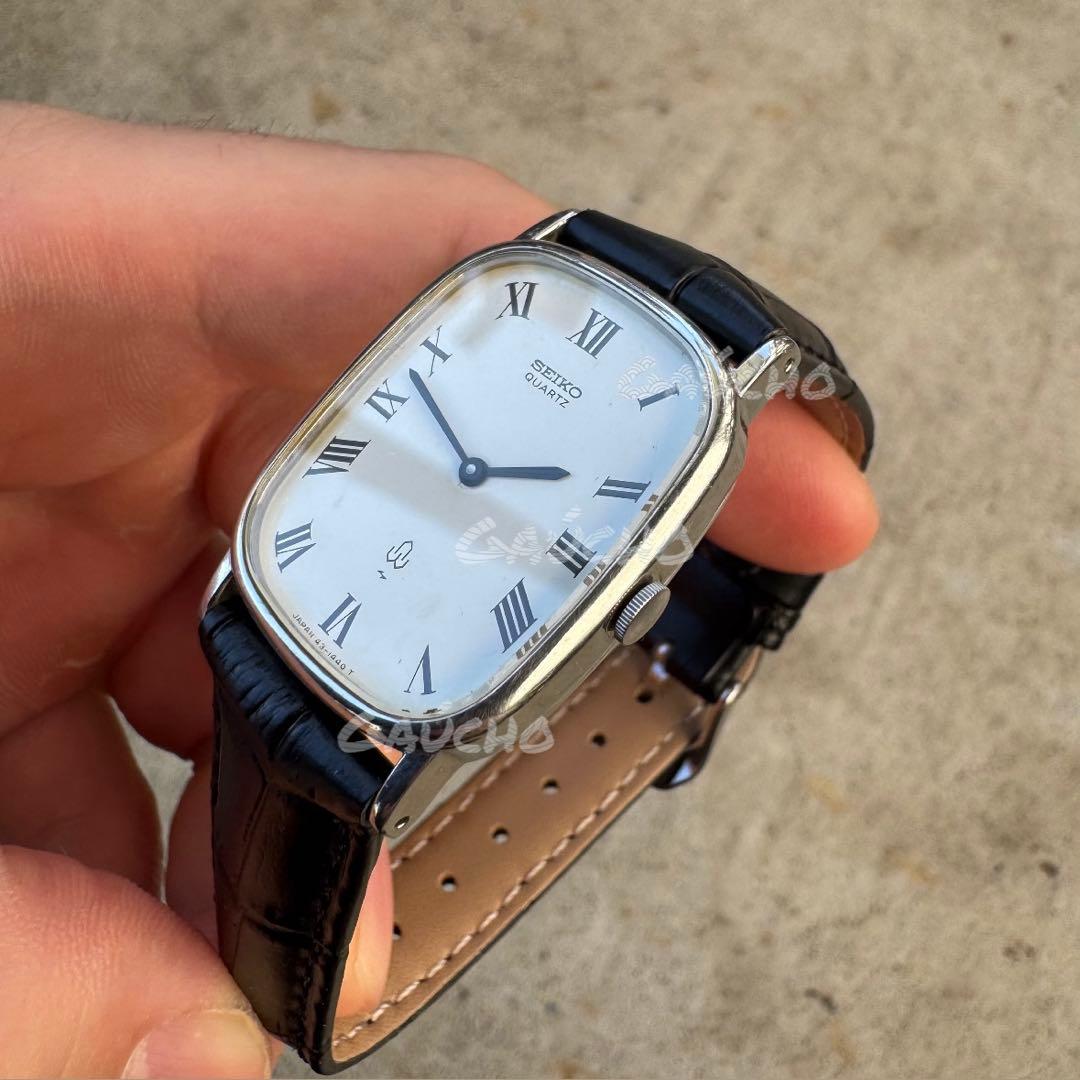 【新品電池】seiko tank ヴィンテージ 稼働品 美品