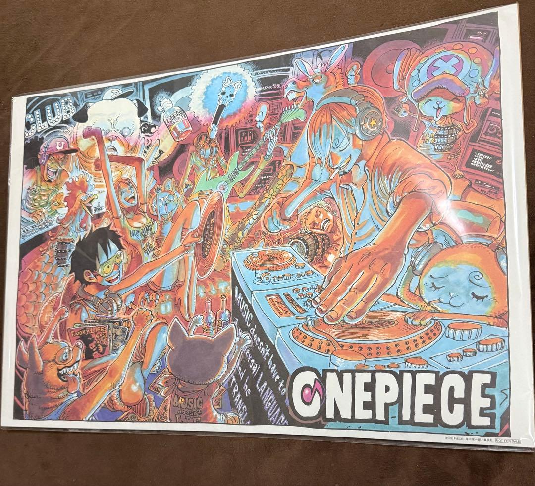 ワンピース 第981話「参戦」扉絵カラー複製原画