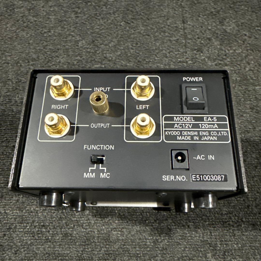 貴重品 Phase Tech EA-5 フォノイコライザ / フェーズメーション