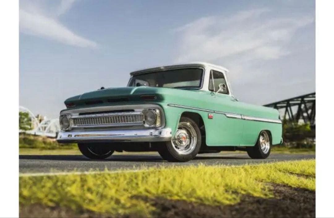 1/10 京商 1966 シボレー ライトグリーン　完成品　フルセット