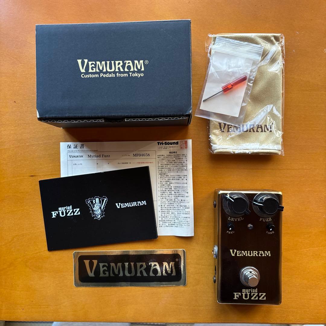 【美品】Vemuram myriad Fuzz ギターエフェクター