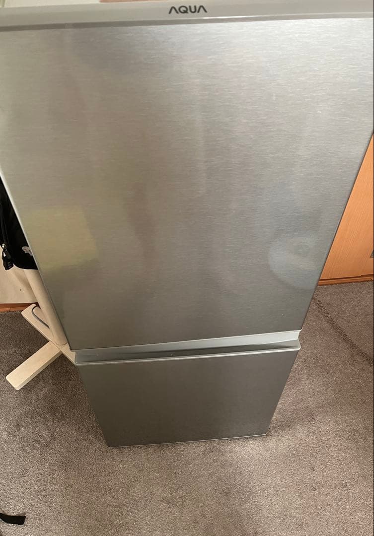 AQUA シルバー冷蔵庫