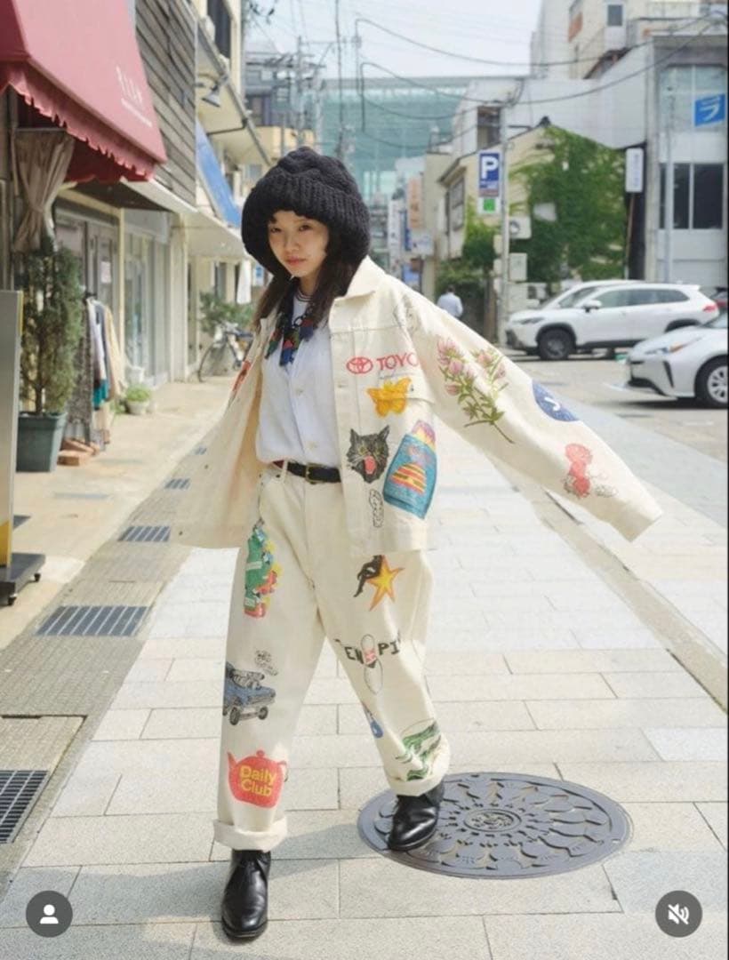 AKANE UTSUNOMIYAアカネウツノミヤBIG HATニット帽