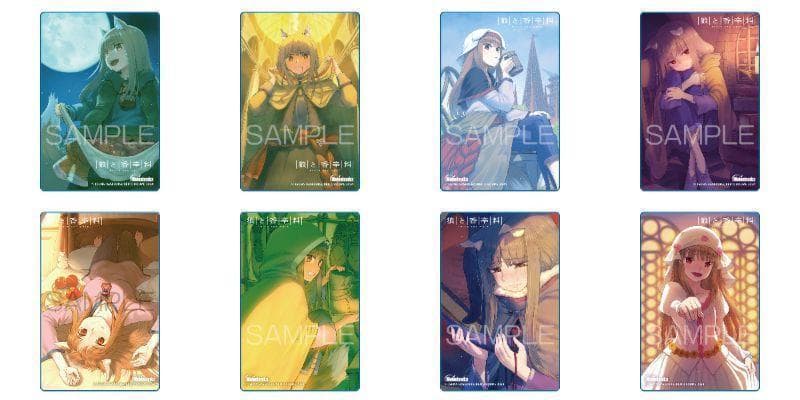狼と香辛料 愛蔵版　メロンブックス特典アクリルカード全8種セット