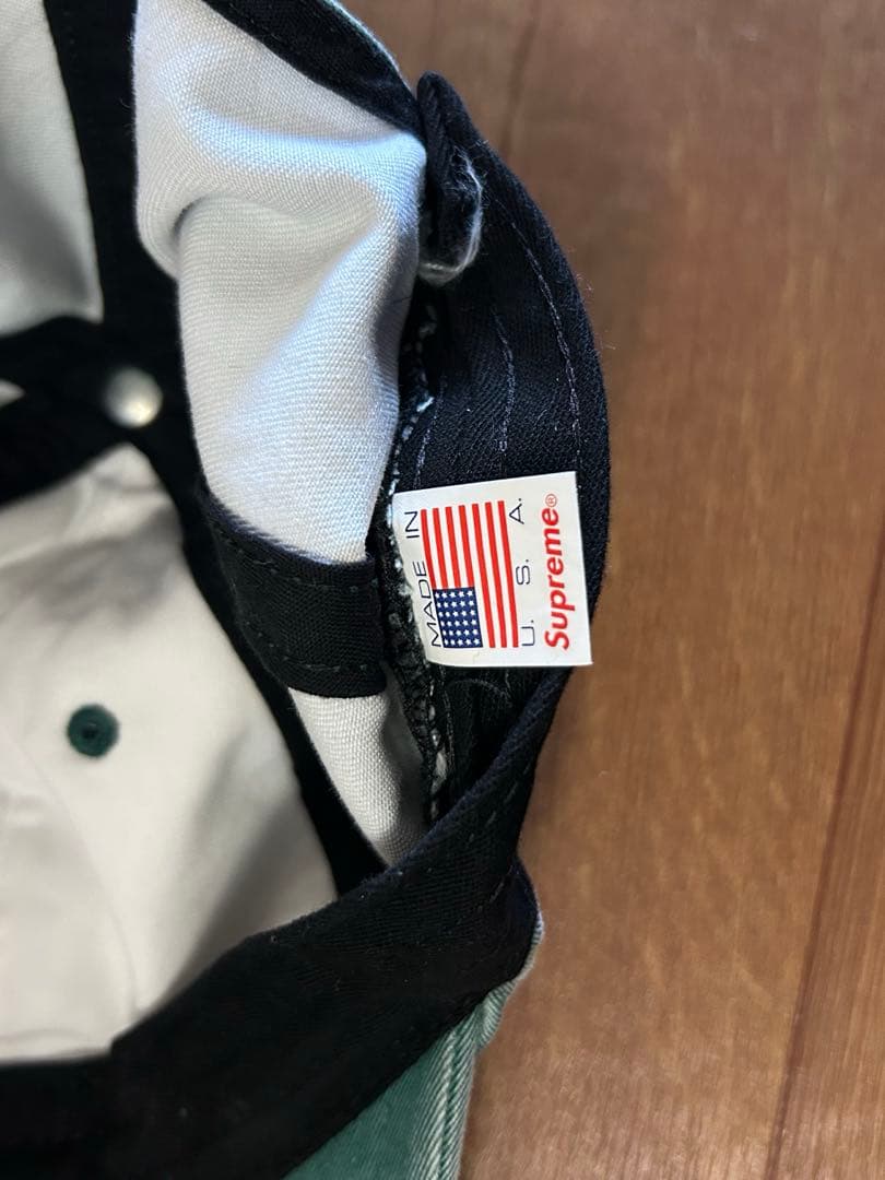 美品 Supreme Pigment 6-Panel Cap Green 緑