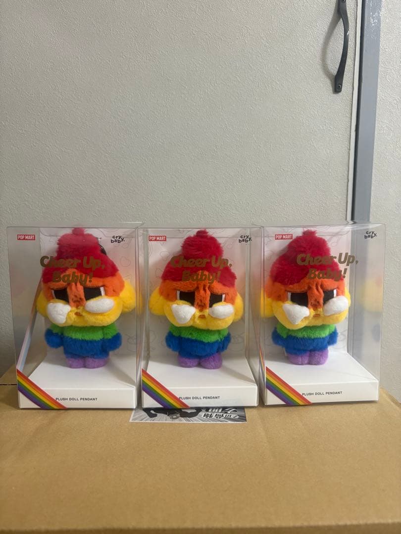 CRYBABY CHEER UP.BABY! ぬいぐるみペンダント3個セット