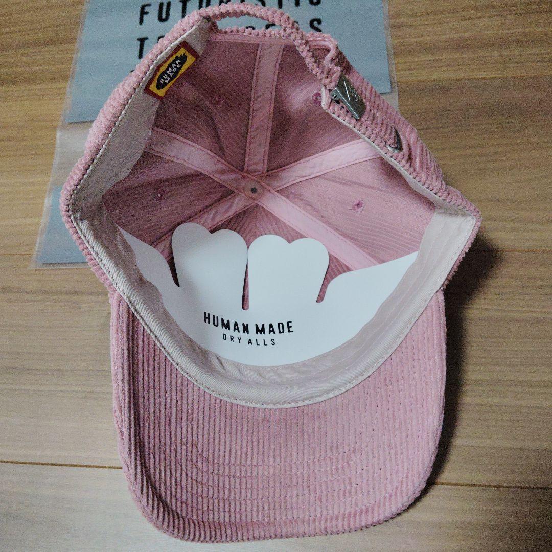 Human Made コーデュロイキャップ ピンク