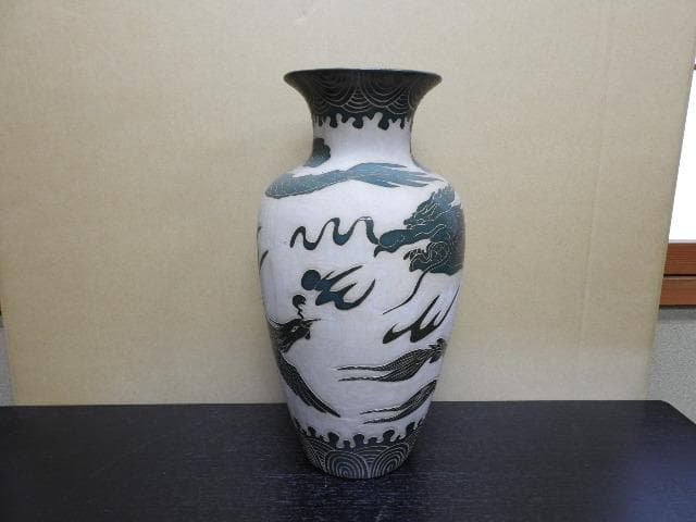 龍鳳凰壺　清朝？MA401