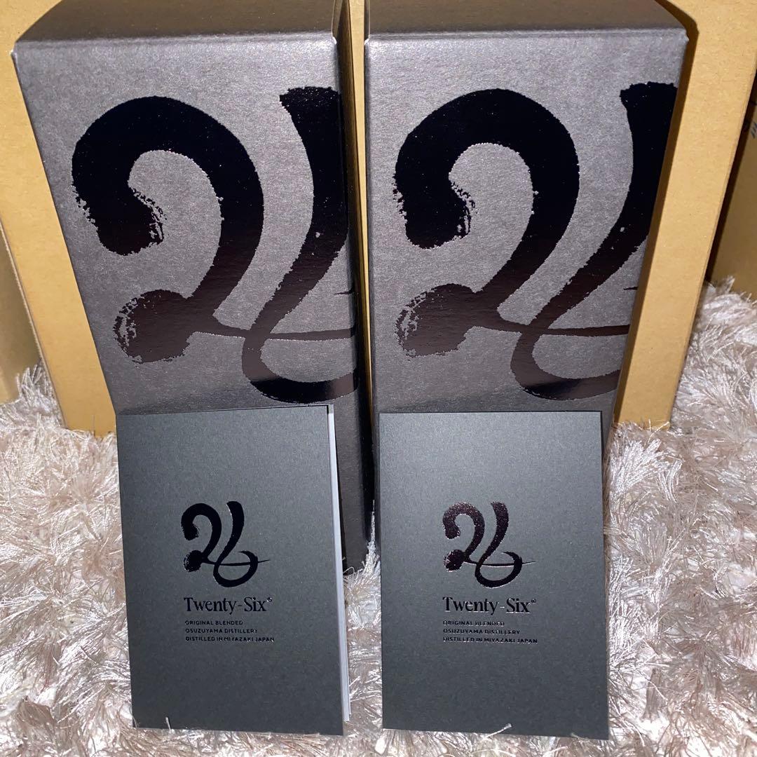 パクソジュン　プロデュース26ウイスキーTwenty-Six 700 2本