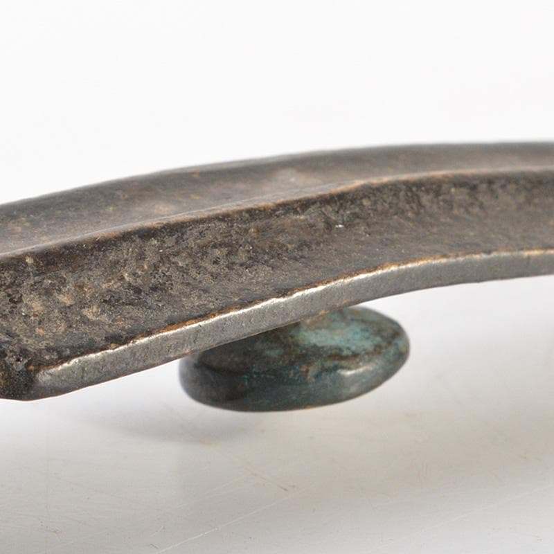 中国　古銅獣面　帯鈎　C　7708E