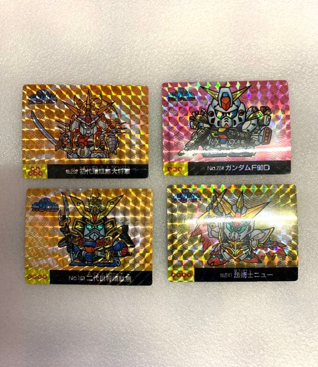 マーメイド SDガンダム カードダス　4枚セット