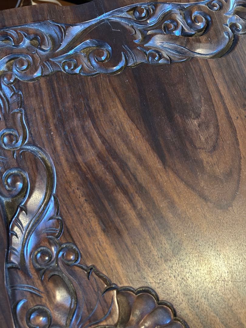 黒檀チェスト3段