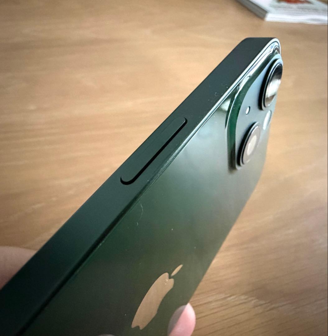 【極美品】iPhone 13 グリーン　128GB SIMフリー