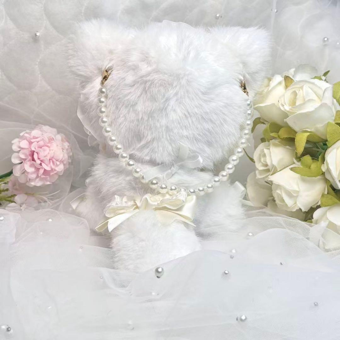 【ひ♡ 】 おすわりホワイト天使#33&おすわり黒白猫#54 2点セット