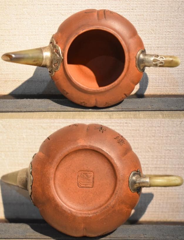 急須2点セット　時代物　合箱入り