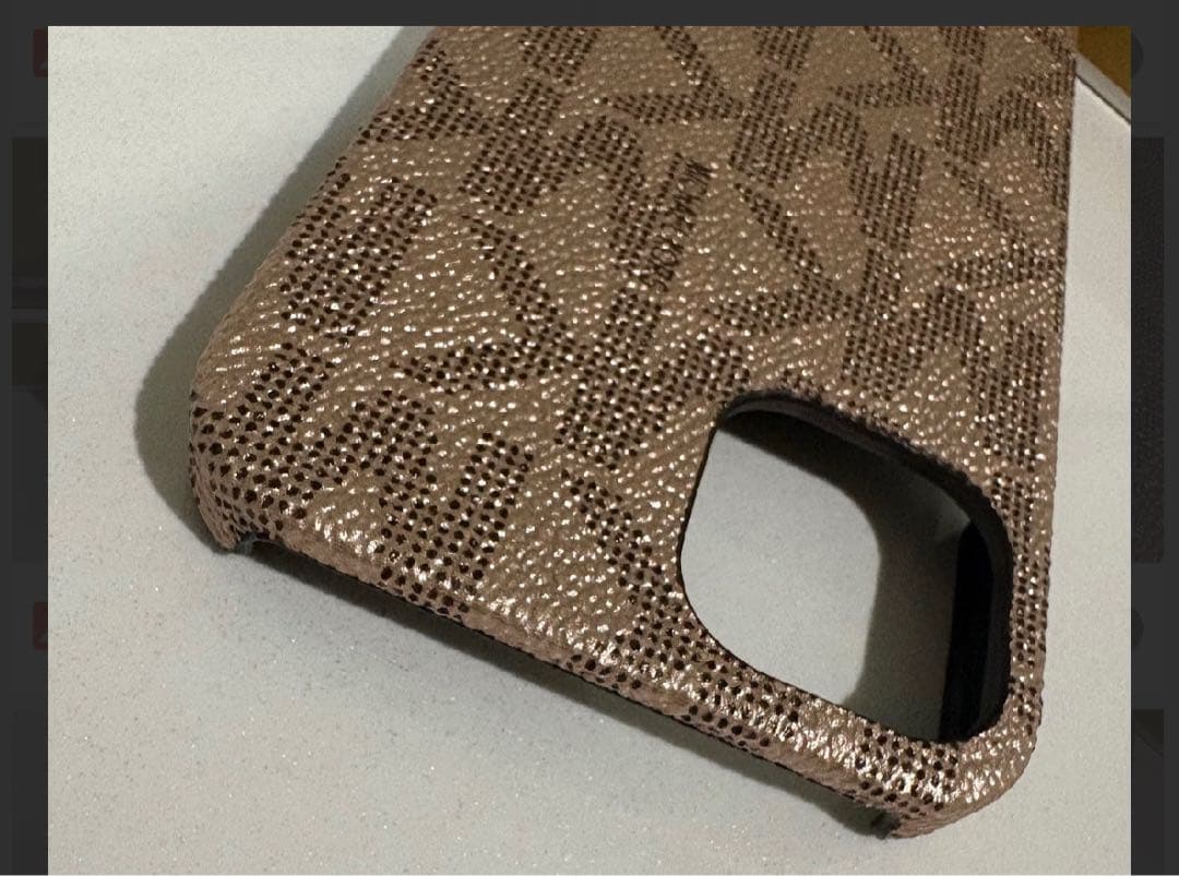 マイケルコース iPhone13 対応 ケース ローズ ロゴ　 1