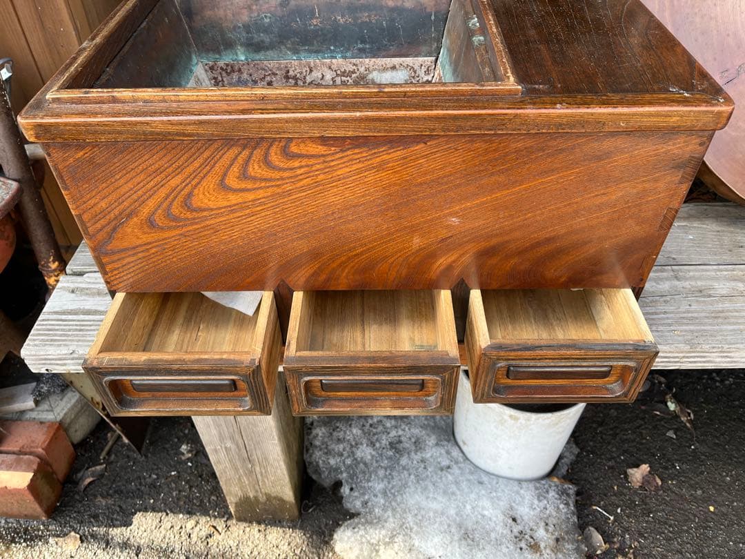 長火鉢、ケヤキ火鉢、囲炉裏、 60センチ火鉢、火鉢、木製火鉢