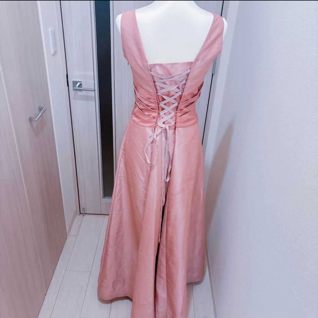 【訳アリ】AIMER エメ　9号ピンクノースリーブ　ステージドレス　演奏会