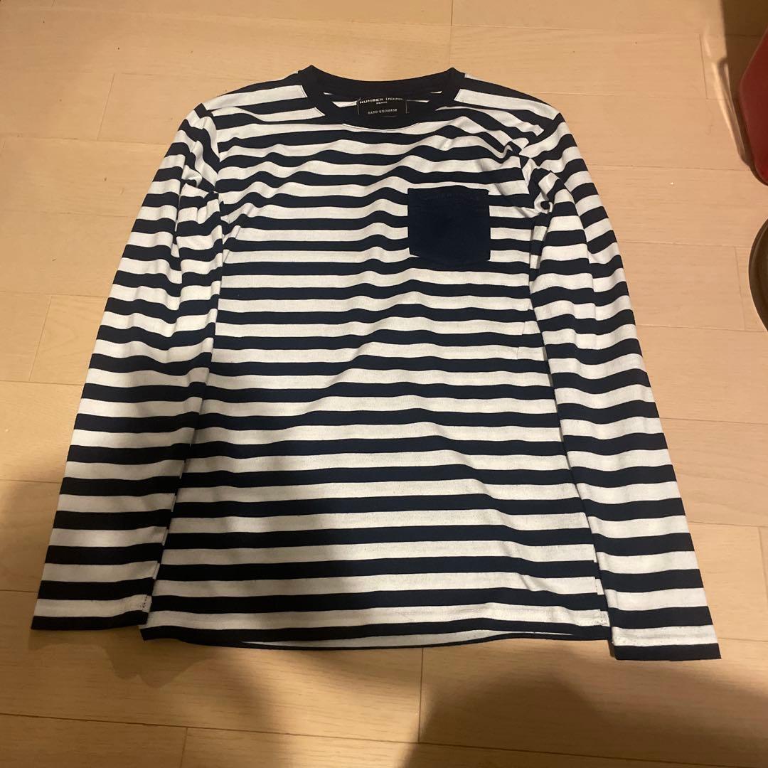 number nine ボーダー ロンT エディ archive ナンバーナイン