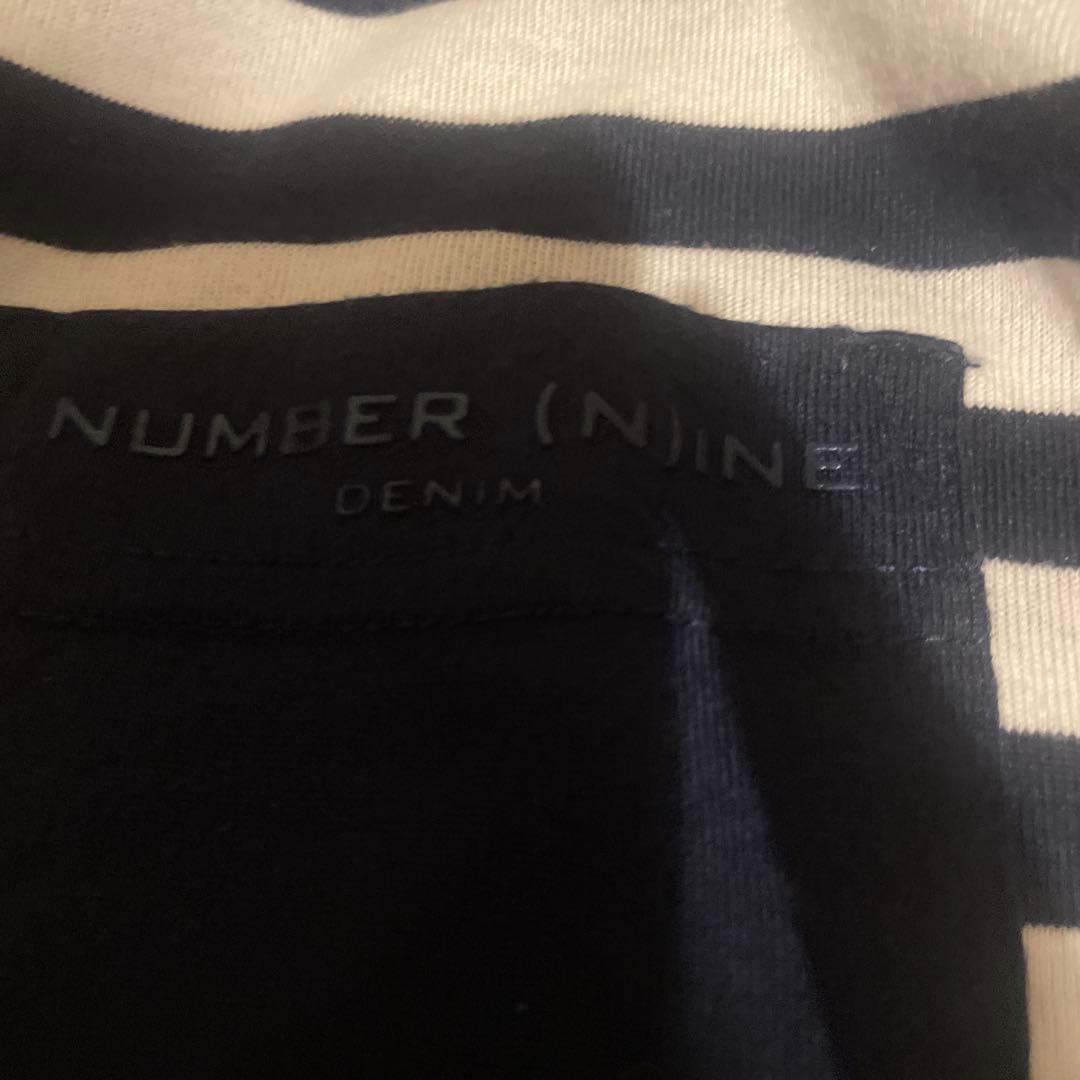 number nine ボーダー ロンT エディ archive ナンバーナイン