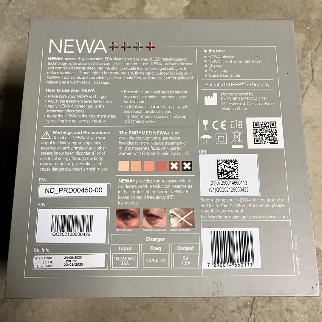 NEWA+ Plus Wireless Edition 美顔器