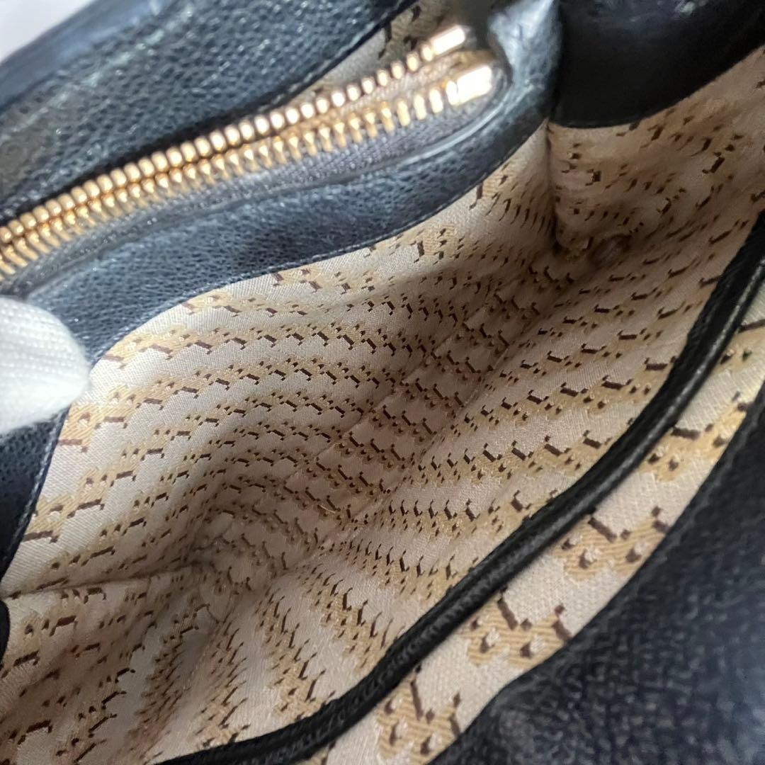 ✨未使用級✨　BALLY バリー　ハンドバッグ　レザー　ブラック　黒　近年モデル