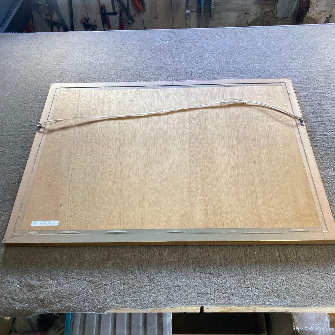 Linda Hartough サイン入り ゴルフ場の絵 1989年 古画