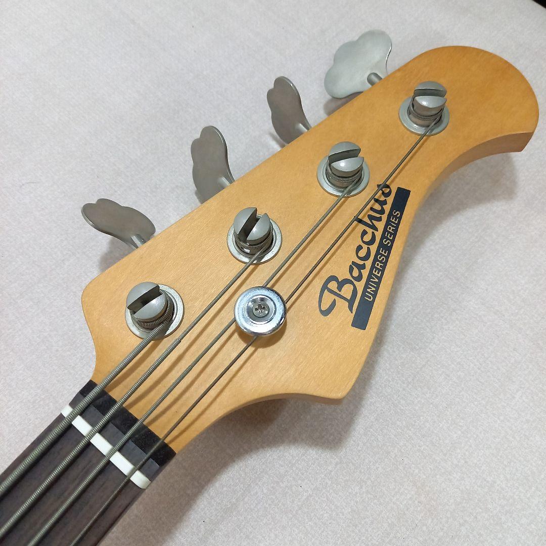 Bacchus ジャズベース キャンディアップルレッド CAR バッカス