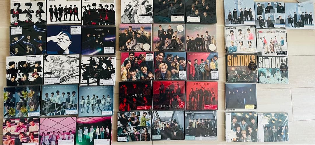 SixTONES CD 40枚まとめ売り(初回盤、期間限定盤多数)