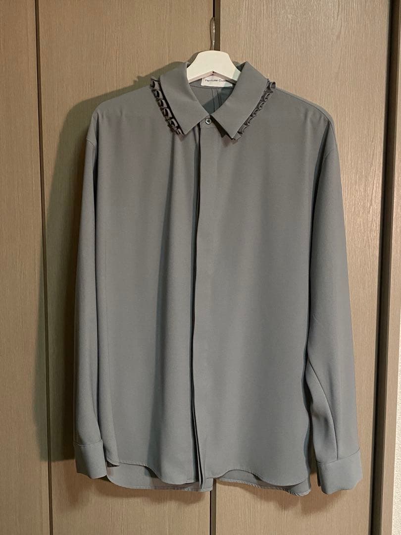 ミュージシャン Layered Pleats Pants /2way Frill Shirts