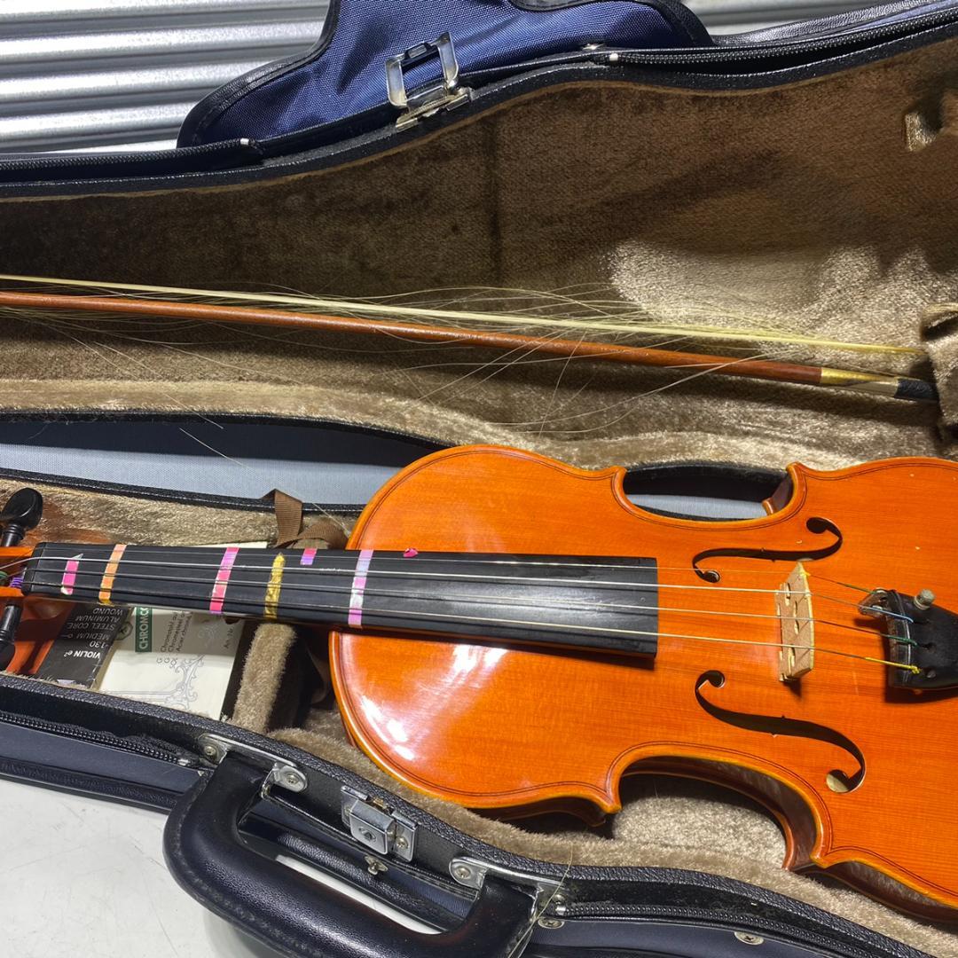 中古 suzuki スズキ 鈴木 バイオリン 本体 No.310 3/4