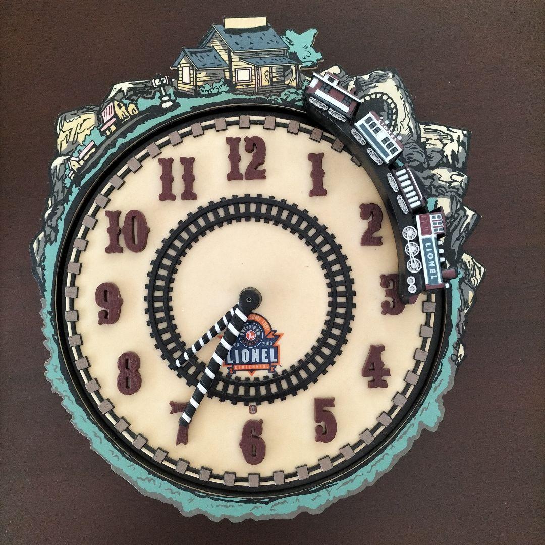 LIONEL Train Clock 掛け時計