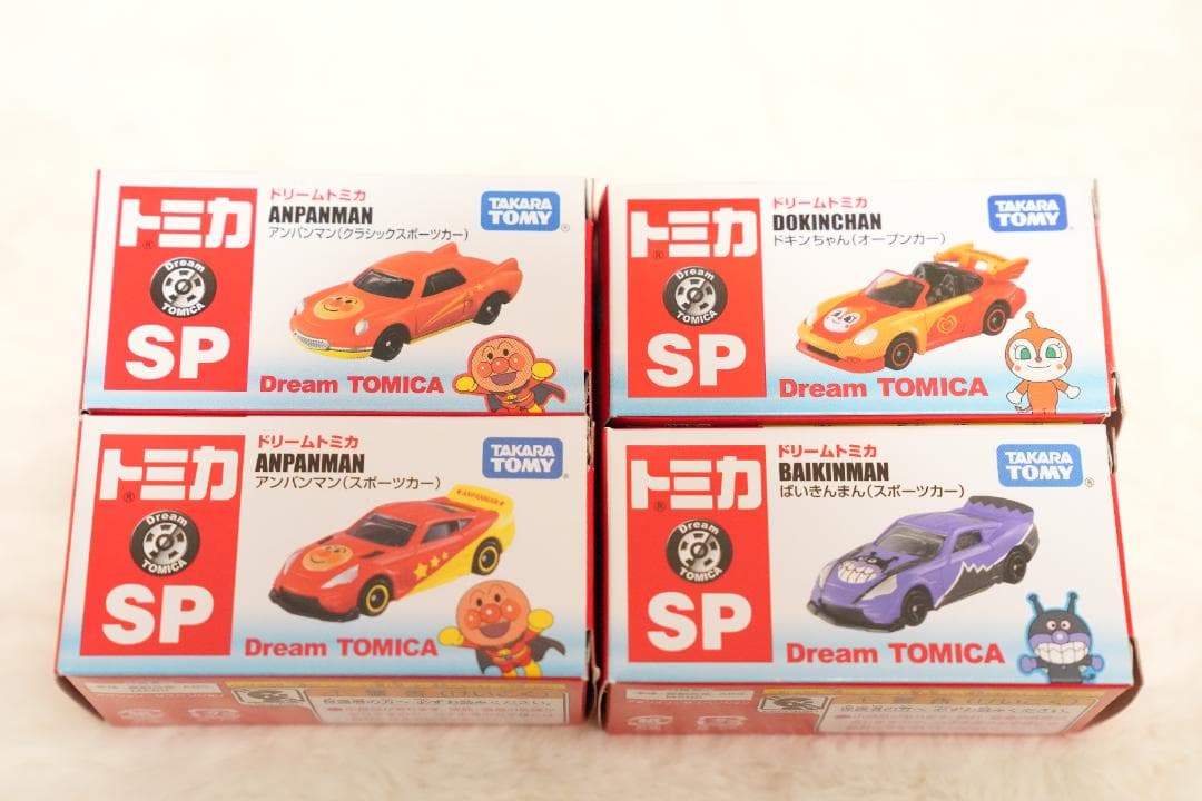 【ドリームトミカ】アンパンマン ドキンちゃん ばいきんまん