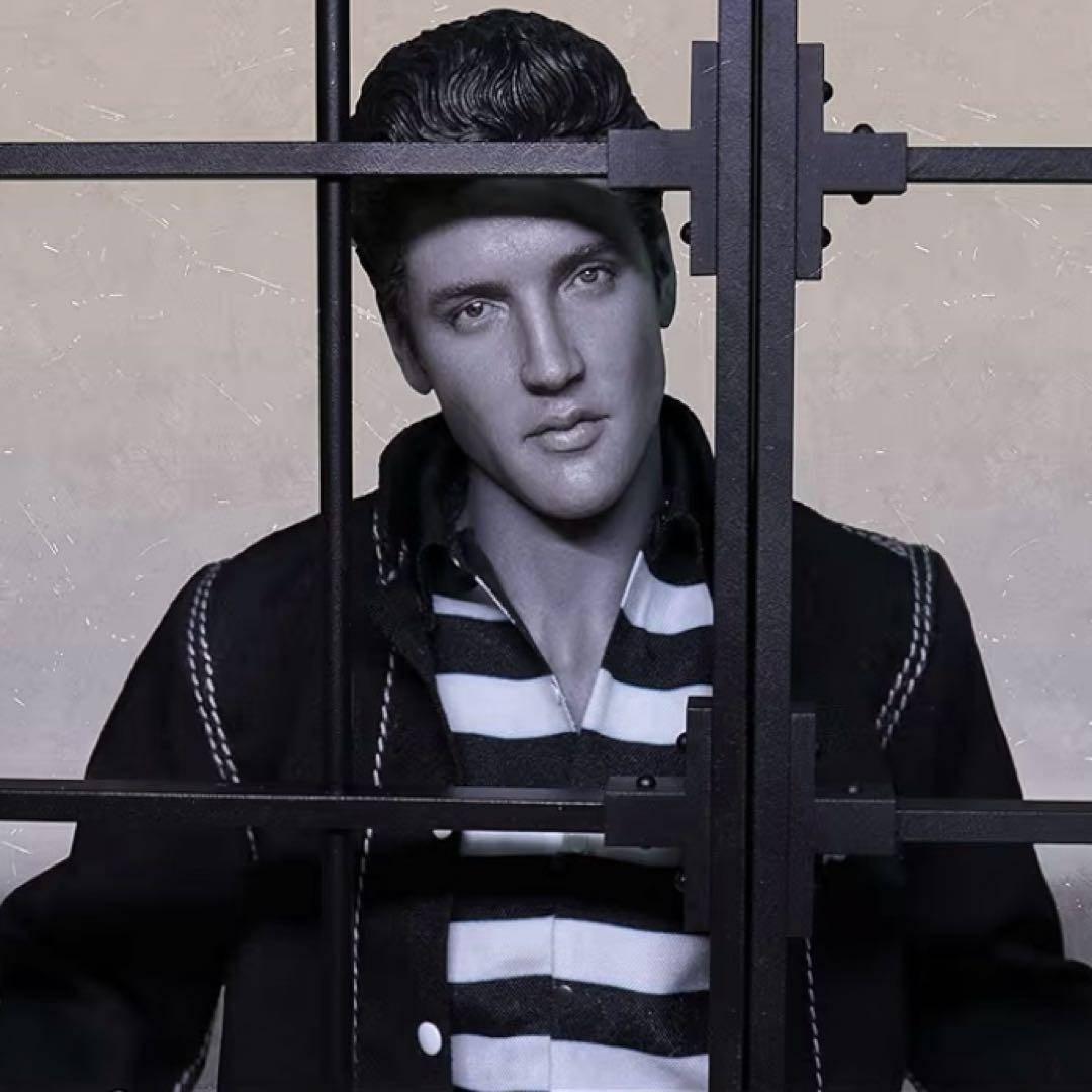 【新品】 エルヴィスプレスリー 1/6 アクション フィギュア 監獄ロックver