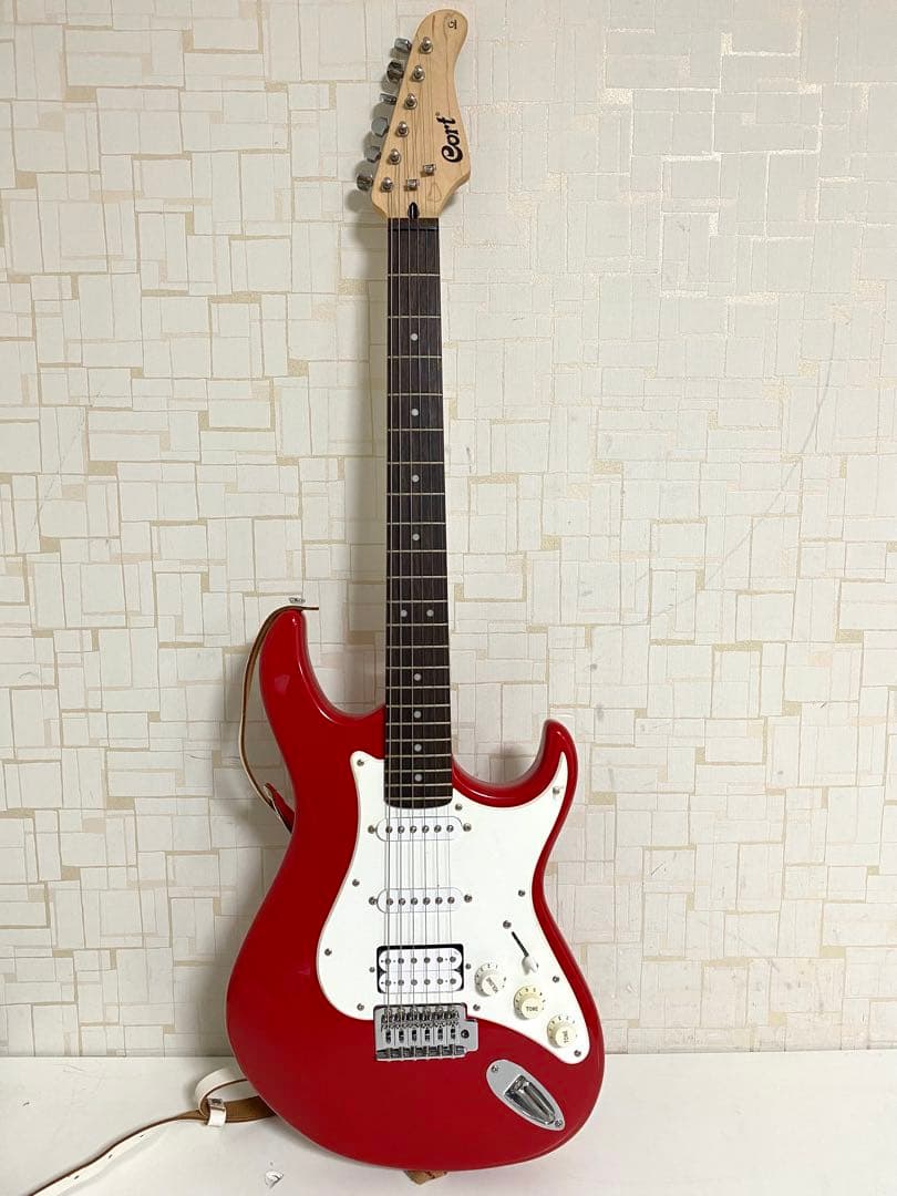 Cort エレキギター レッド Ｇ110