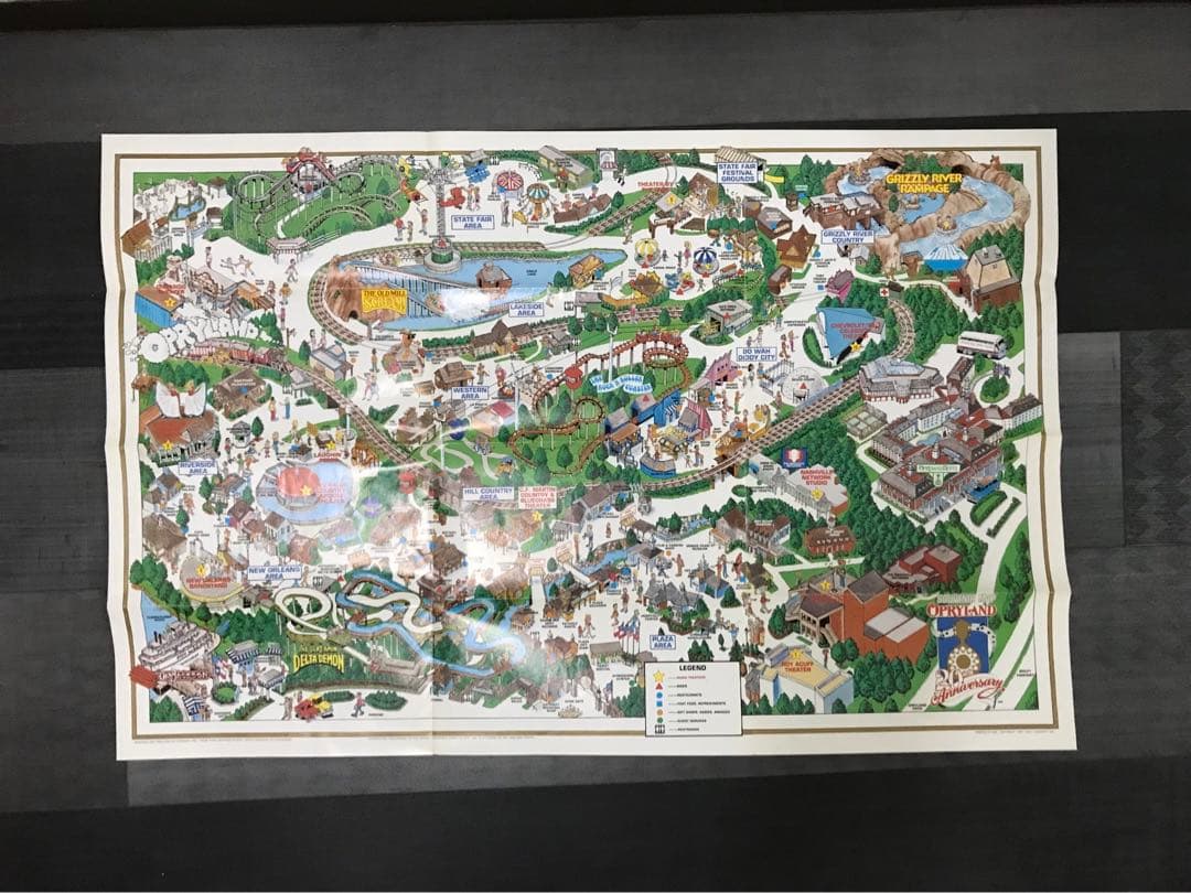 コレクション Opryland Souvenir Map 20th Anniversary