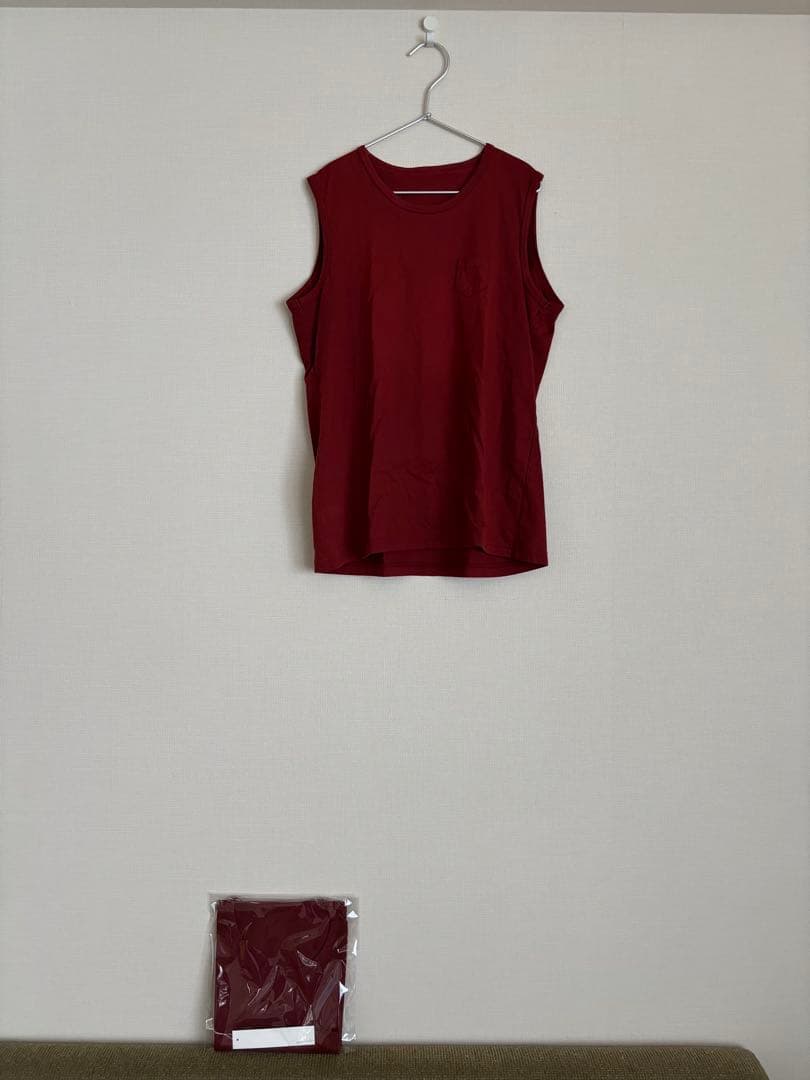 ⚠️専用出品【新品未開封】ゴーシュ オーガニックスビン天竺 タンクトップ レッド