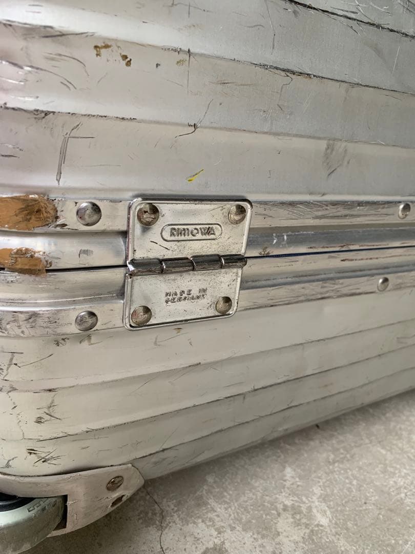 最終値下げ廃盤　vintage rimowa トパーズ　難あり　大きい