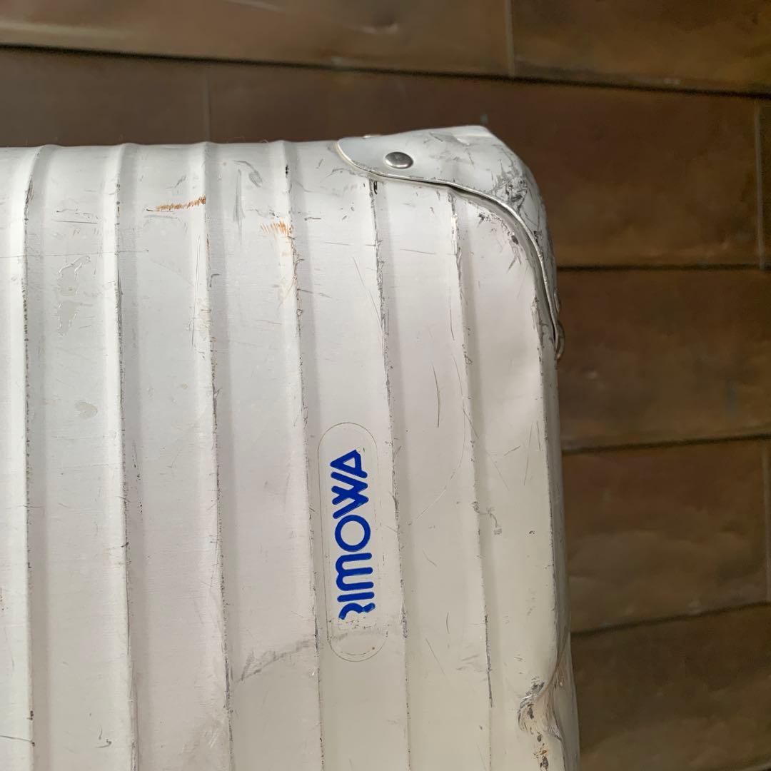 最終値下げ廃盤　vintage rimowa トパーズ　難あり　大きい