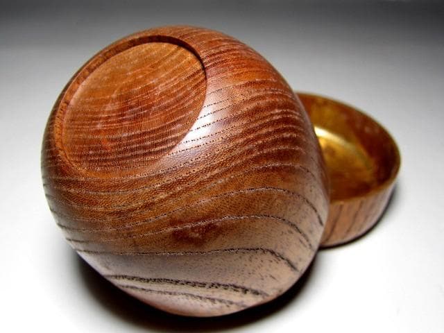 ＜土日限定価格＞駒沢利斎 桐木地 中棗 裏千家十四代 淡々斎花押　　　m129