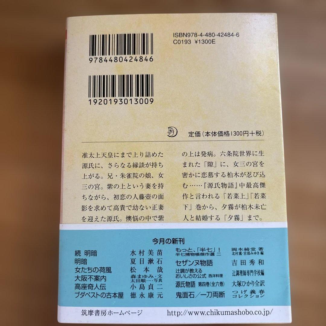 大塚ひかり　源氏物語　全６巻