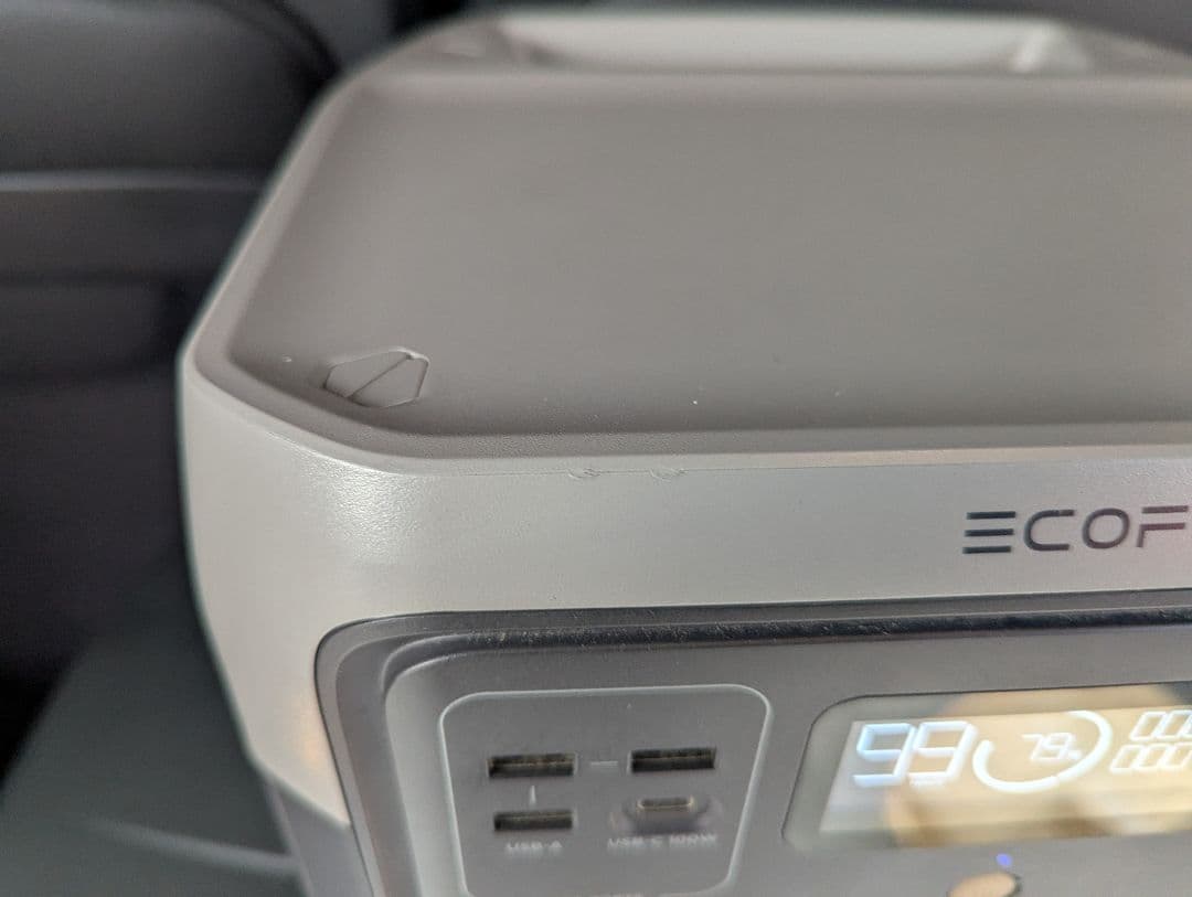 ECOFLOW ポータブル電源 600W