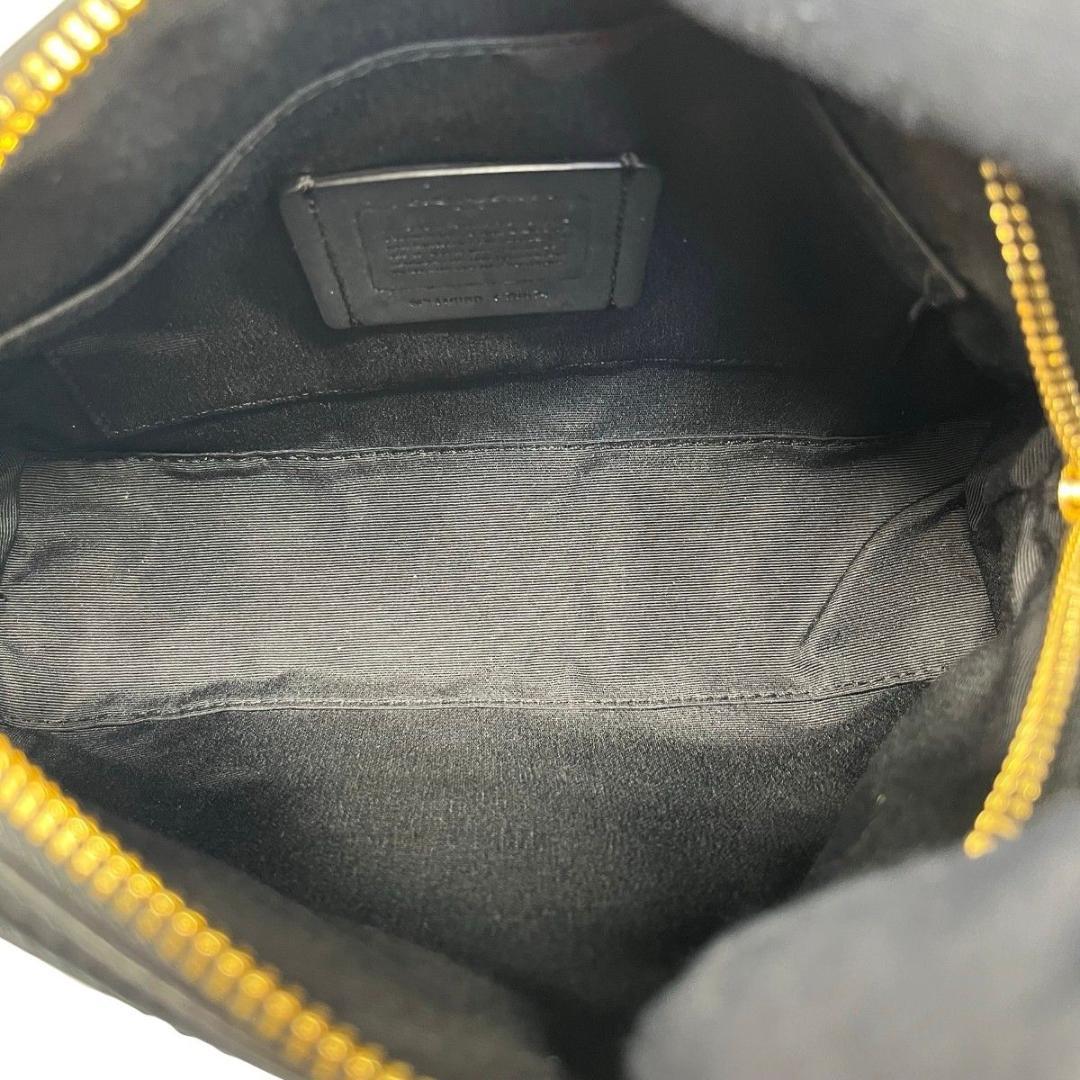 未使用級 COACH コーチ ショルダーカメラバッグ ブラウン シグネチャー