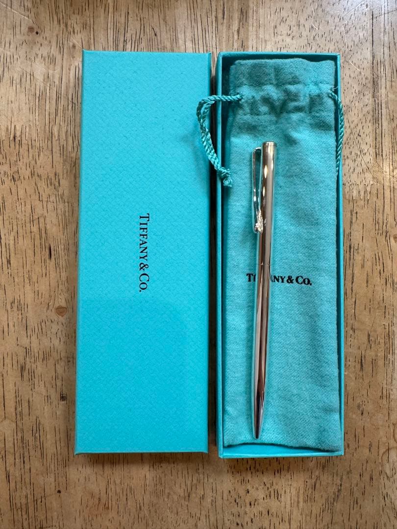 Tiffany & Co. シルバーボールペン 新品　紙袋付き