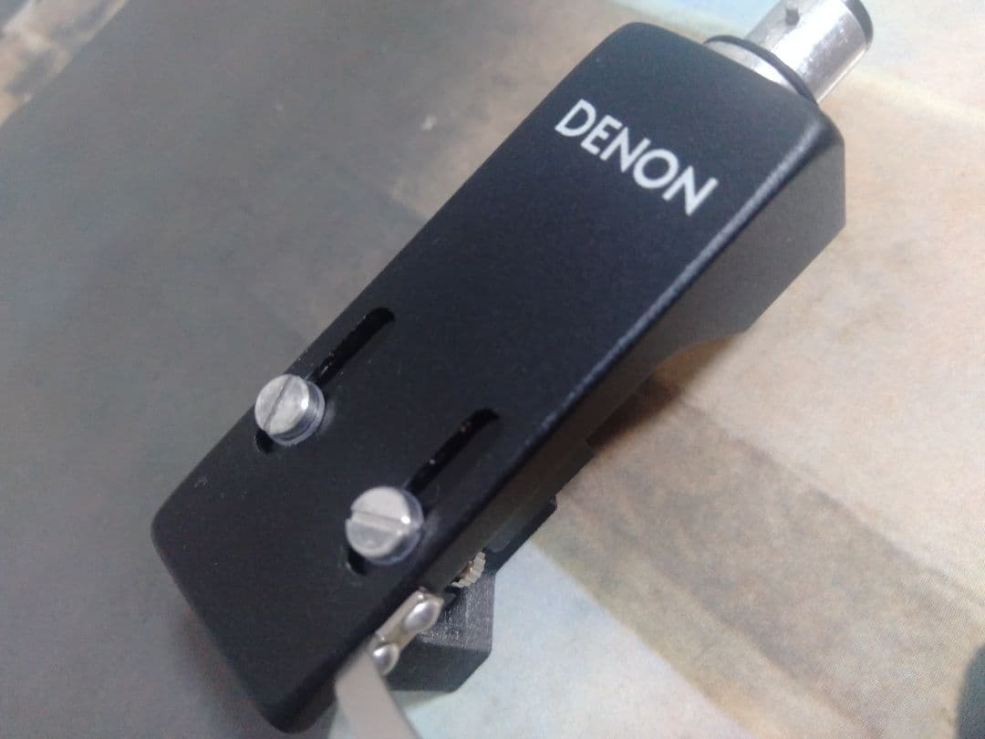 デノン MCカートリッジ DL-103 ヘッドシェル PCL-3 出力音質良好品