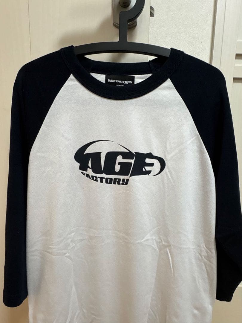 【値下げしました】Age Factory ラグランシャツ XL