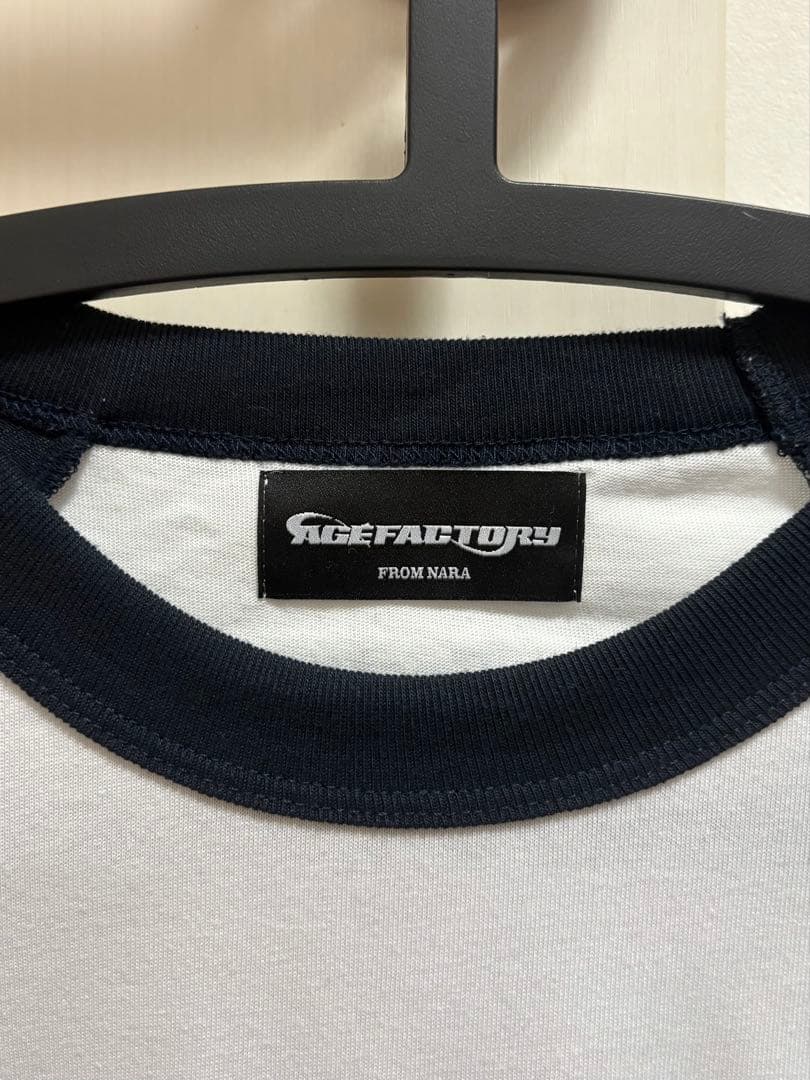 【値下げしました】Age Factory ラグランシャツ XL